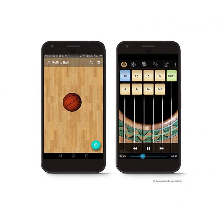 TACTILE ILLUSION Immersion Haptic Technology